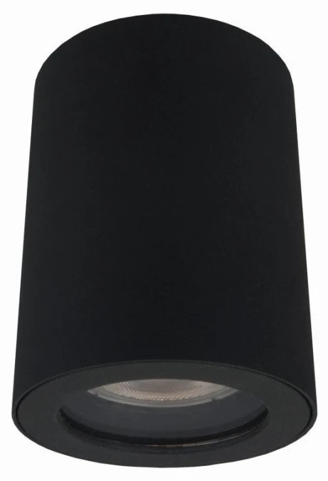 Lampa punktowa czarny spot FARO z nieruchomym oczkiem na GU10 LP‑6510/1SM BK Light Prestige - obrazek 1