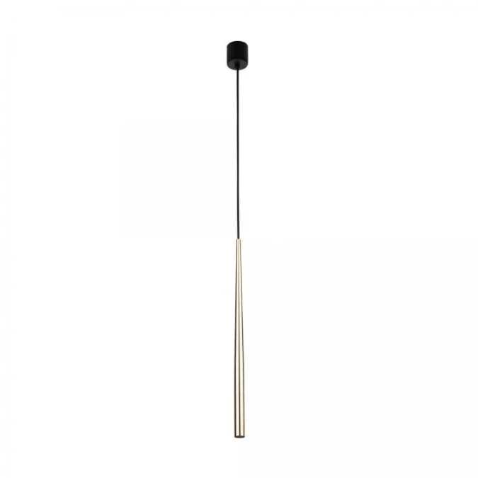 Lampa wisząca PIANO BLACK GOLD nad stolik kawowy rurka na G9 10116 TK Lighting - obrazek 1