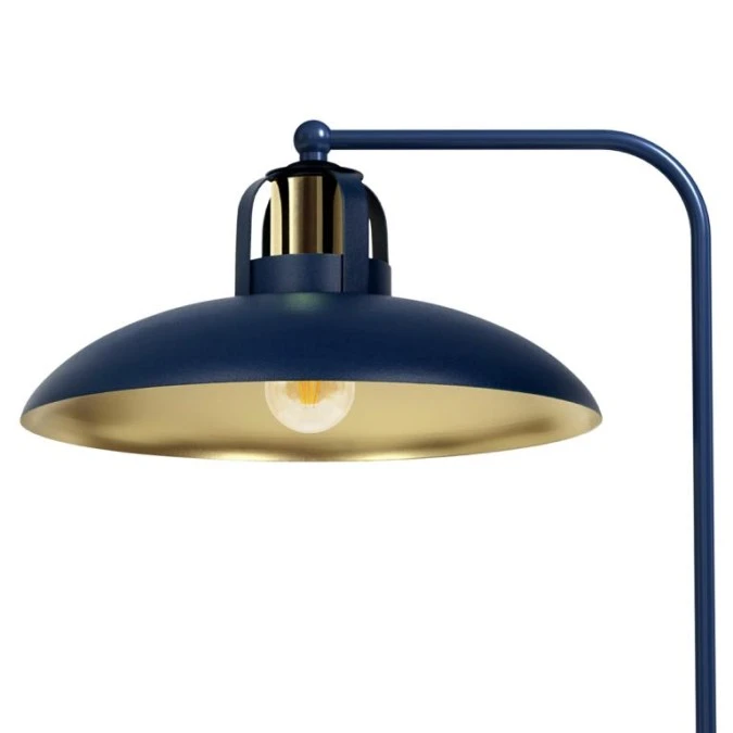 Lampka biurkowa FELIX NAVY BLUE/GOLD 1xE27 MLP7716 Milagro - obrazek 2