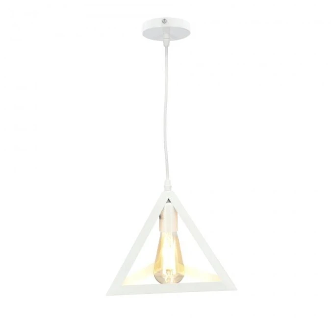 Lampa wisząca HAREN White TR E27 biała matowa EDO777179 - obrazek 2