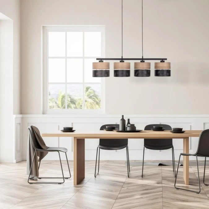 Lampa wisząca NICOL 4‑punktowa 4 abażury 4802 TK Lighting - obrazek 2