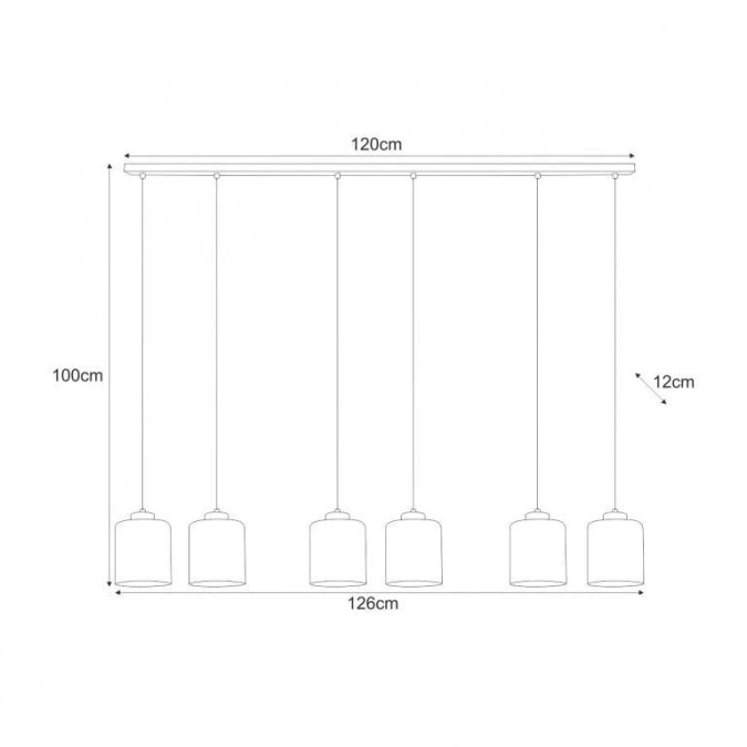 Lampa wisząca K‑5572 z serii SORO Kaja Lighting - obrazek 3