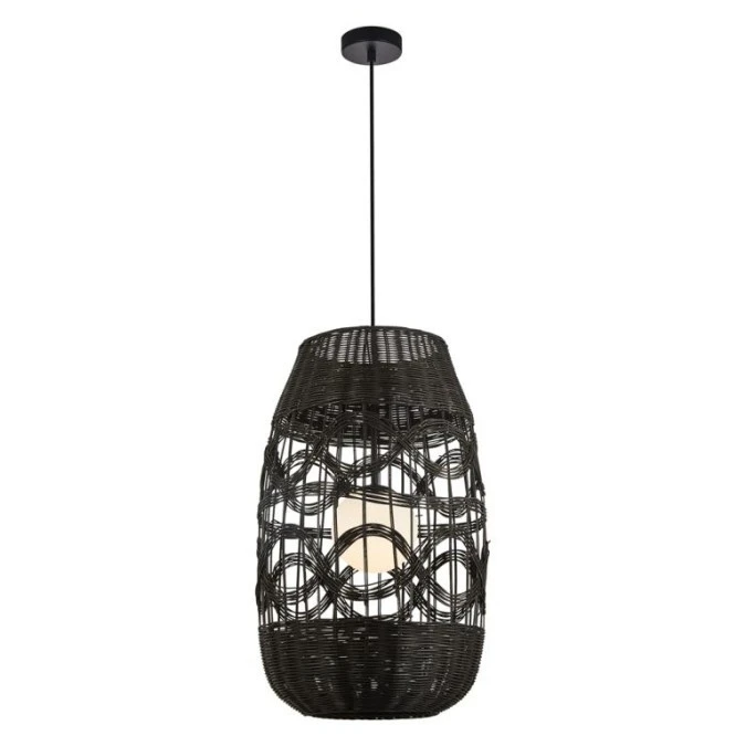 Lampa wisząca ARONA BLACK 1xG9 fi 400 ML0355 Milagro - obrazek 1