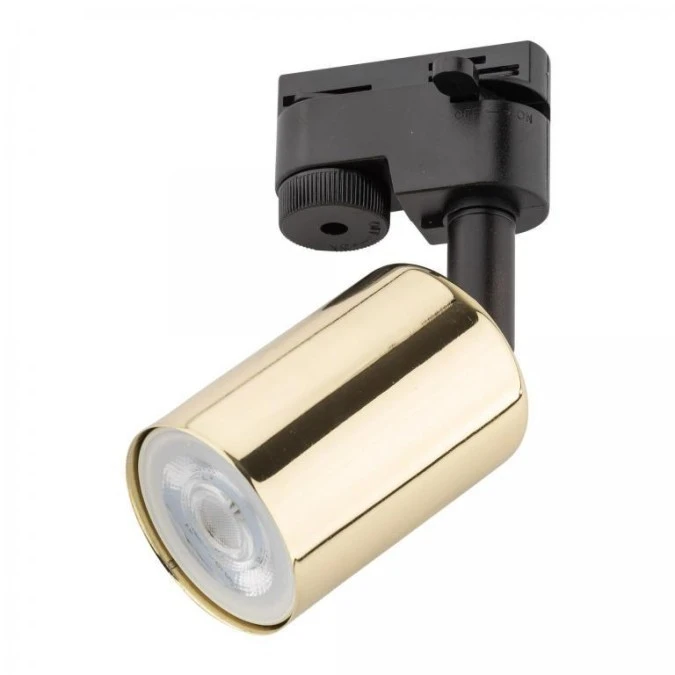 Lampa reflektor na szynę 1 fazowy złoty TRACER GOLD GU10 4921 TK Lighting - obrazek 1
