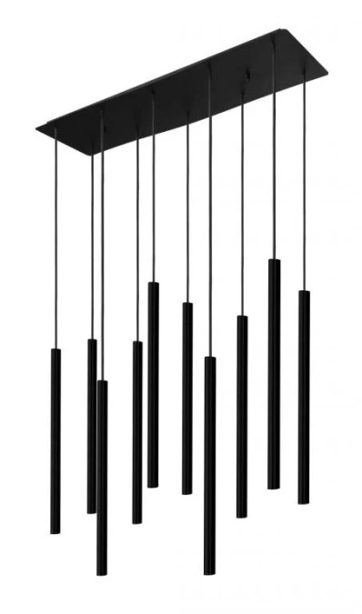 LAMPA WISZĄCA LASER 10 CZARNA 8923 Nowodvorski - obrazek 1