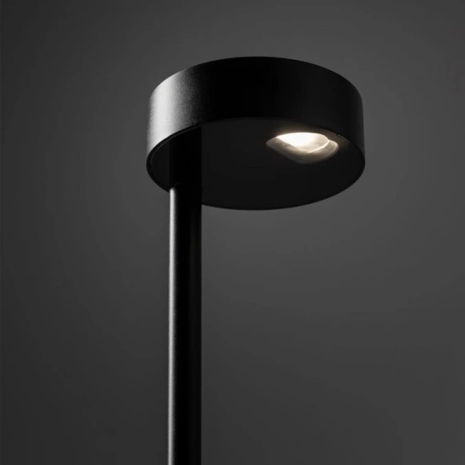 Lampa stojąco wbijana do ogrodu czarna RUBY LED 7W barwa ciepła 11542 Nowodvorski - obrazek 2