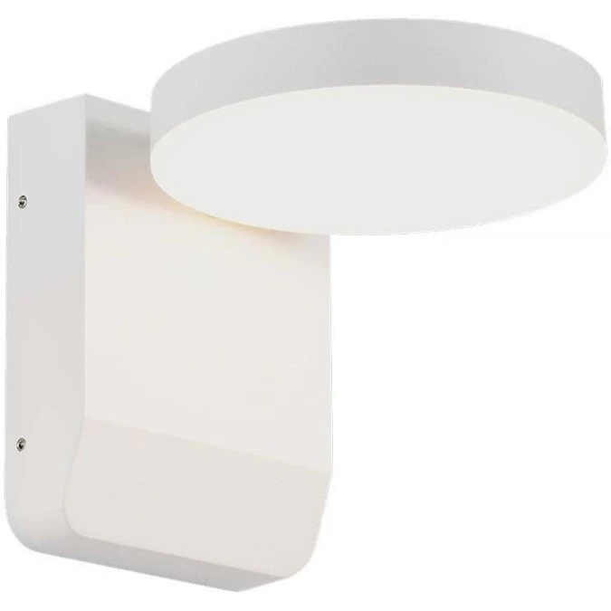 Lampa ścienna okrągła, kinkiet 350st LED 17W 2520lm 4000K biały barwa NW biała neutralna IP65 V‑TAC VT‑11020‑RD‑W - obrazek 1