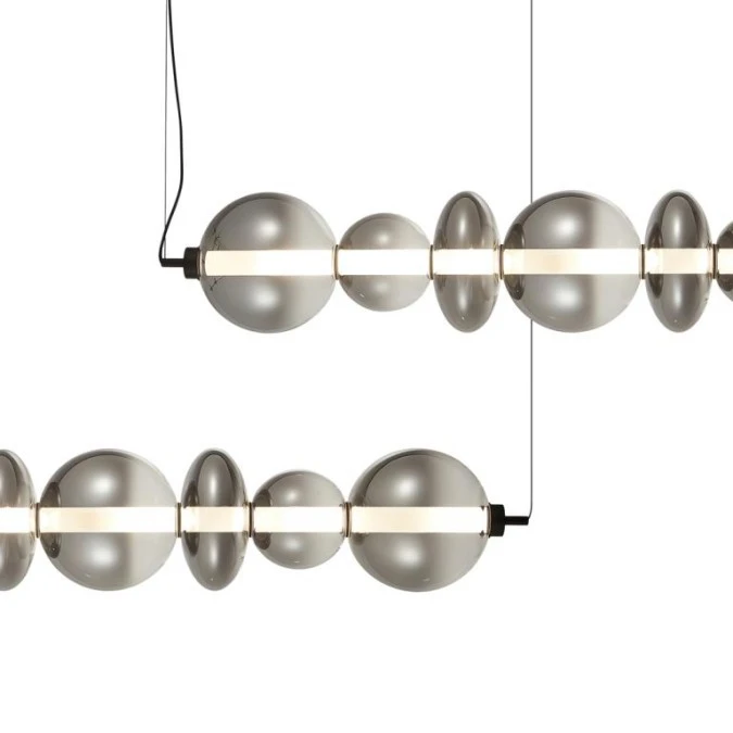 Lampa wisząca DAPHNE SMOKED 40W ML0348 Milagro - obrazek 2