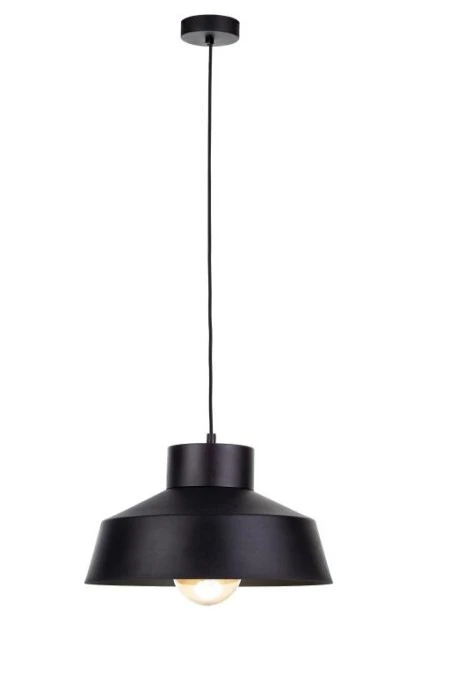 Lampa wisząca nowoczesna 1xE27 MOON BLACK - obrazek 1