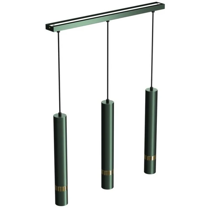Lampa wisząca JOKER GREEN/GOLD 3xGU10 MLP7721 Milagro - obrazek 3