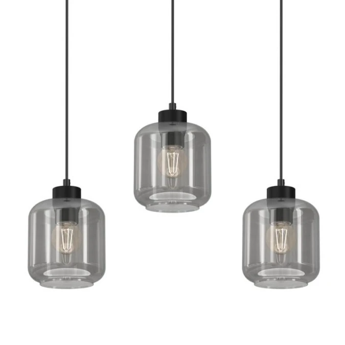 Lampa wisząca SOMBRA SMOKED 3xE27 MLP8374 Milagro - obrazek 2