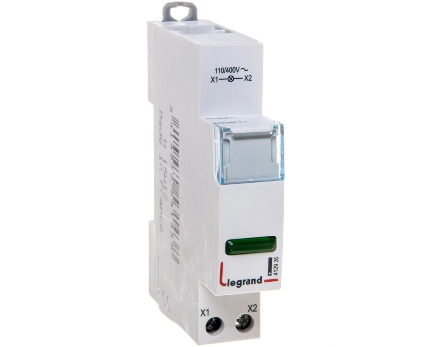 Lampka modułowa LED zielona 110/400V L403 412926 - obrazek 1