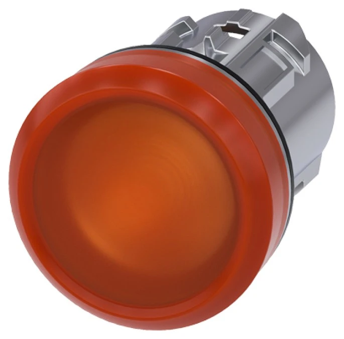 Lampka sygnalizacyjna bursztynowa 22mm metal SIRIUS ACT 3SU1051‑6AA00‑0AA0 - obrazek 1