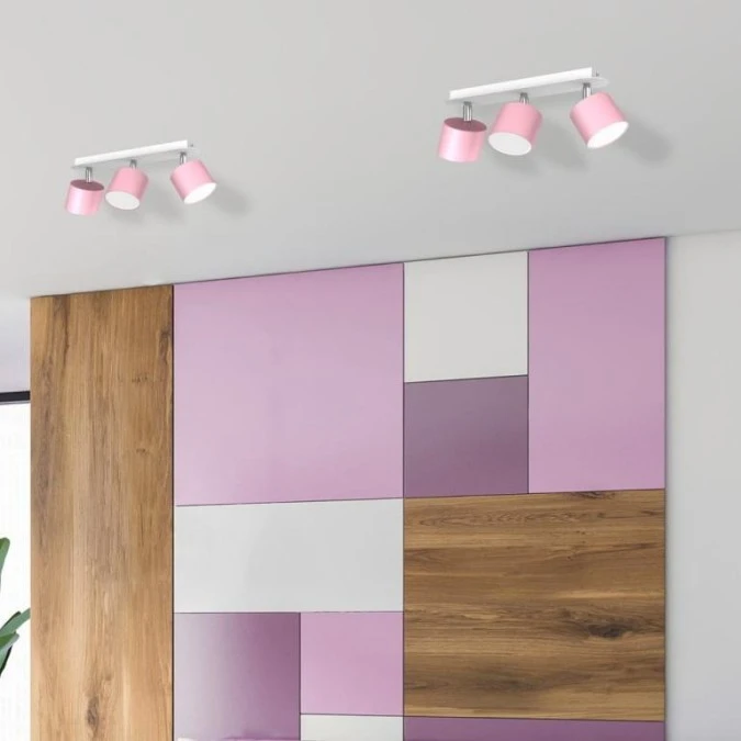 Lampa sufitowa DIXIE PINK 3xGX53 MLP7611 Milagro - obrazek 3