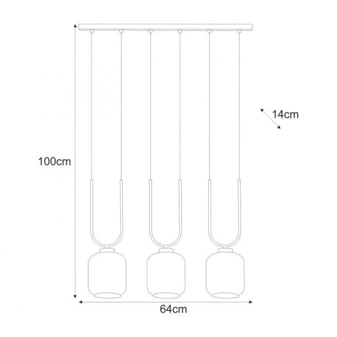 Lampa wisząca K‑5581 z serii CONI Kaja Lighting - obrazek 2