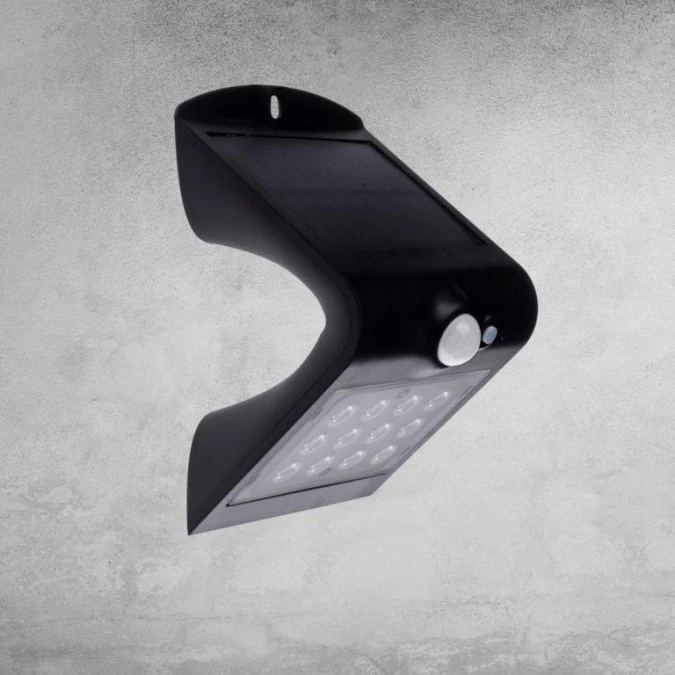 Lampka Solarna Butterfly Czarna 1,5W EKO3867 Milagro - obrazek 3
