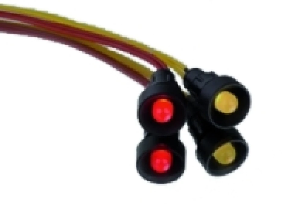 Lampka sygnalizacyjna LED 5mm czerwona 230V AC LS LED 5 R 230 004770805 - obrazek 1