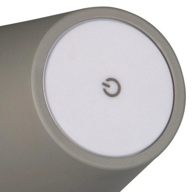 Lampa stołowa LED ACCU INITA LED IP54 GR max 1,2W 165lm IP54 barwa ciepła 3000K szary 36326 - obrazek 2