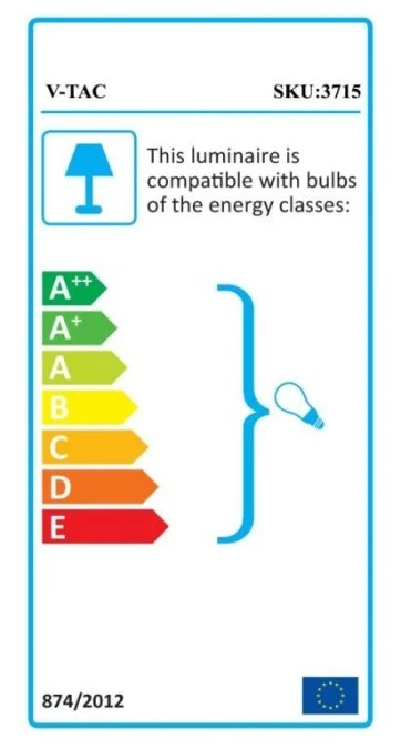 Lampa Wisząca VT‑8230 E27 Różowe Złoto 3715 - obrazek 3