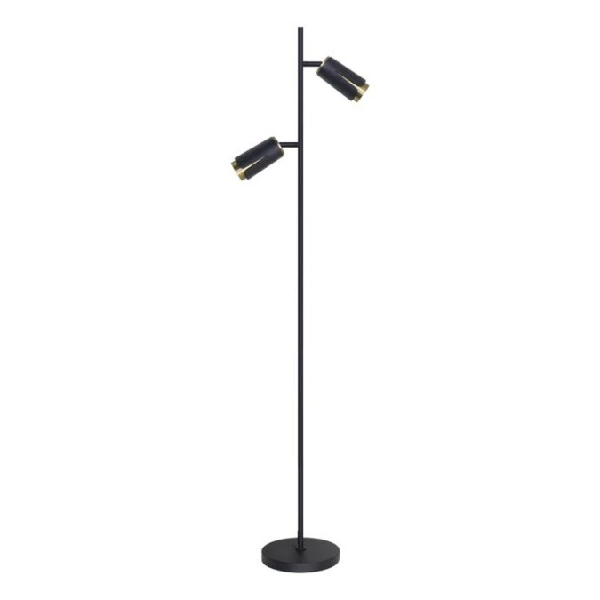 Lampa podłogowa FLOWER BLACK GOLD 1xGU10 ML0269 Milagro - obrazek 1