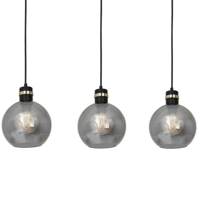 Lampa wisząca OMEGA BLACK / GOLD 3xE27 MLP6531 Milagro - obrazek 3