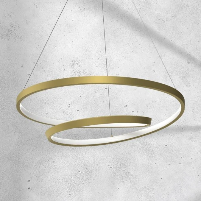 Lampa wisząca LUCERO GOLD 48W LED ML7950 Milagro - obrazek 3