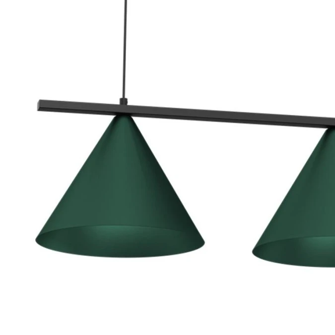 Lampa wisząca CAPITAL BLACK GREEN 3XGX53 MLP1530 Milagro - obrazek 3