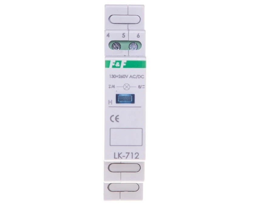 Lampka modułowa 1‑fazowa niebieski LK‑712B‑130‑260V - obrazek 1