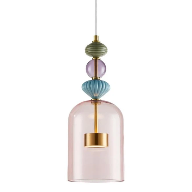 Lampa wisząca ARTE 12W LED śr. 16cm mosiądz ML0357 Milagro - obrazek 2