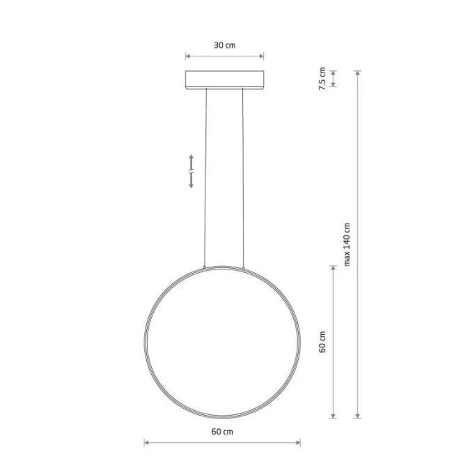 Lampa wisząca CIRCOLO LED M 11401 Nowodvorski - obrazek 2