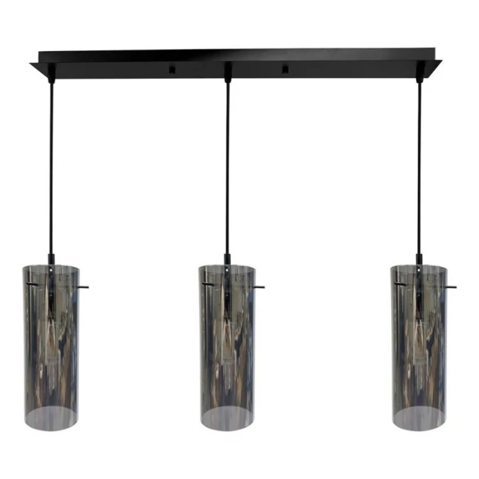 Lampa wisząca PADOVA 3xE27 CZARNY 3xE27 IP20 ML1073 Milagro - obrazek 1