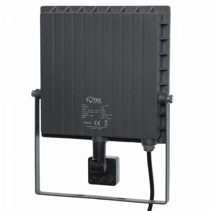 LAMPA Zewnętrzna Projektor LED Loyal Lighting 4250lm LUMILEDS IP65 4K sensor - obrazek 2