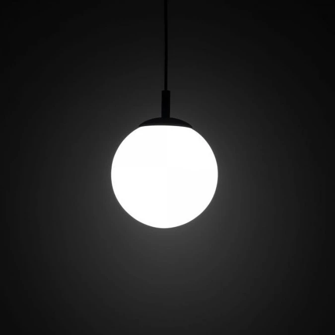 Lampa wisząca biała szklana kula 25cm ESME 5669 TK Lighting - obrazek 2