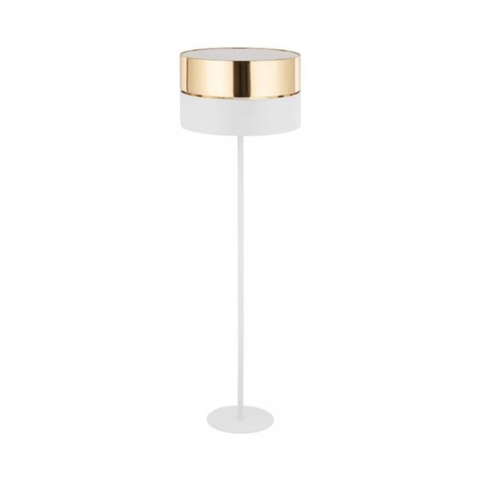 Lampa podłogowa HILTON WHITE/GOLD 1 PŁ 5074 TK Lighting - obrazek 1