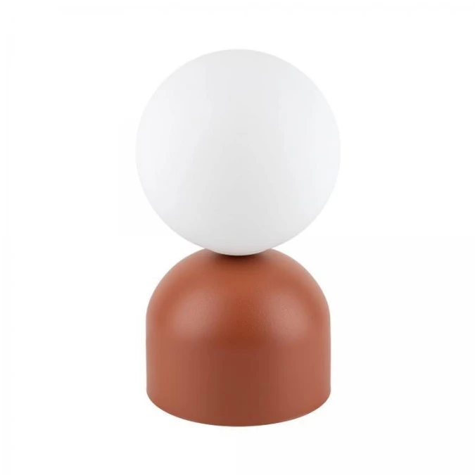 Lampka nocna z podstwą o rdzawym kolorze MIKI BRICK 16042 TK Lighting - obrazek 1