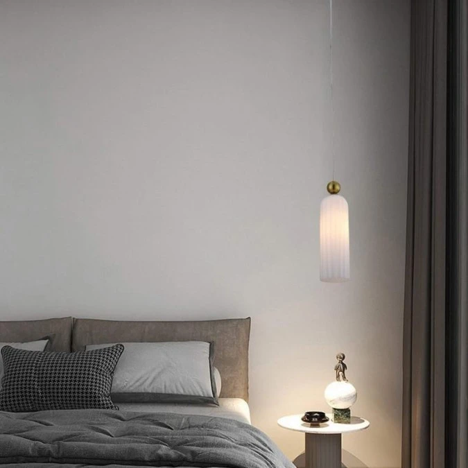 Lampa wisząca Piega 1 biała LP‑939/1P white Light Prestige - obrazek 3