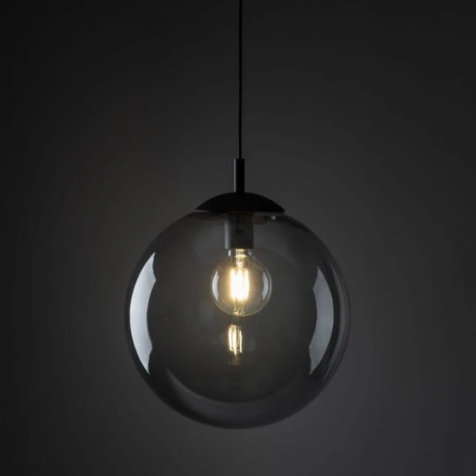 Lampa wisząca grafitowy klosz‑kula 35cm średnicy ESME 1xE27 5380 TK Lighting - obrazek 3