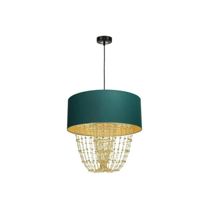 Lampa wisząca ALMERIA GREEN/GOLD 1xE27 MLP6452 Milagro - obrazek 2