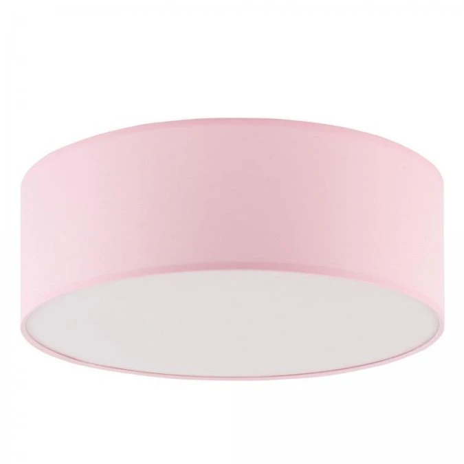 Lampa sufitowa / plafon RONDO KIDS różowa/biała 3228 TK Lighting - obrazek 1