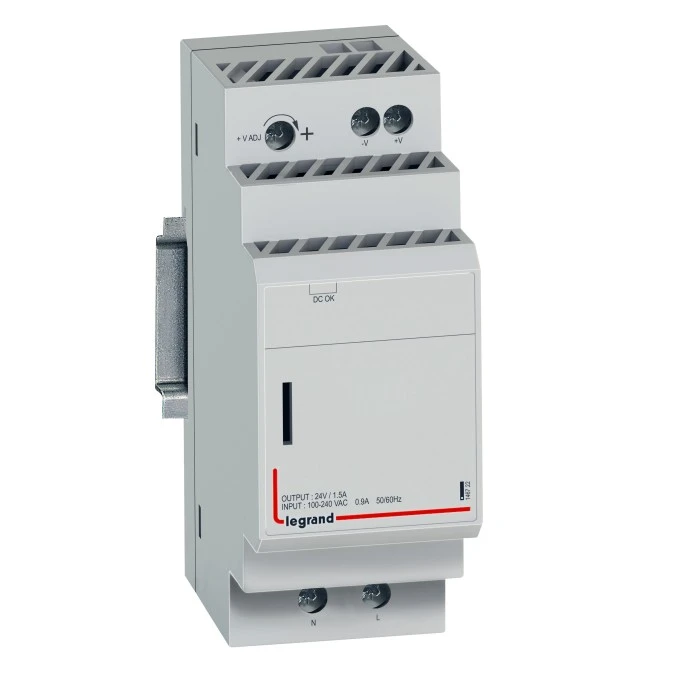 Modułowy jednofazowy zasilacz impulsowy Klasa ochronności II 100‑240 V AC / DC 24V ‑ 36W 146722 - obrazek 1