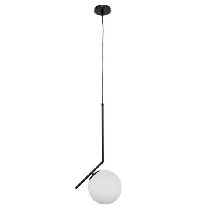 Lampa wisząca PELOTA BLACK E27 czarny biały EDO777102 EDO - obrazek 1