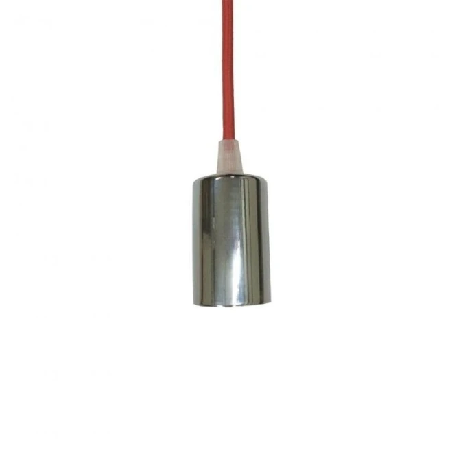 Lampa Wisząca VT‑7338 E27 Max. 60W Czerwona 3791 - obrazek 1
