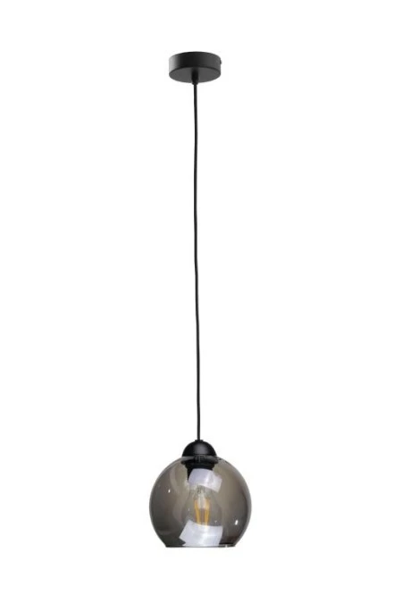 Lampa wisząca nowoczesna 1xE27 YUNO BLACK - obrazek 1