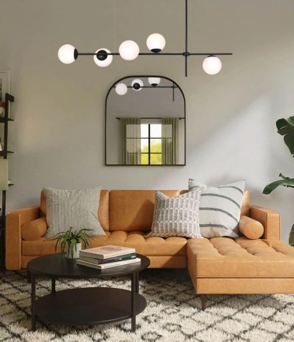 Lampa sufitowa VUELTA czarna, szklane klosze Ø16 cm, gwint E27 K‑4735 Kaja Lighting - obrazek 3