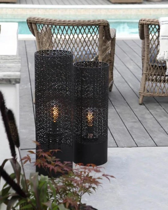 Lampa zewnętrzna By Rydens 4100220‑4007 Maison IP44 H78cm - obrazek 2