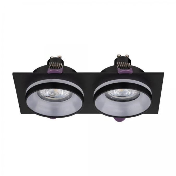 Lampa sufitowa czarna oczko wpuszczane JET BLACK EYE 2* GU 10 6925 TK Lighting - obrazek 1