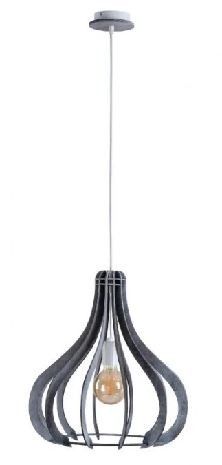 Lampa wisząca nowoczesna 1xE27 LAVENA GREY - obrazek 1