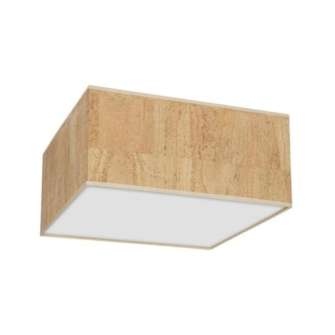 Lampa sufitowa CORK White/Cork 2xE27 MLP7517 Milagro - obrazek 1