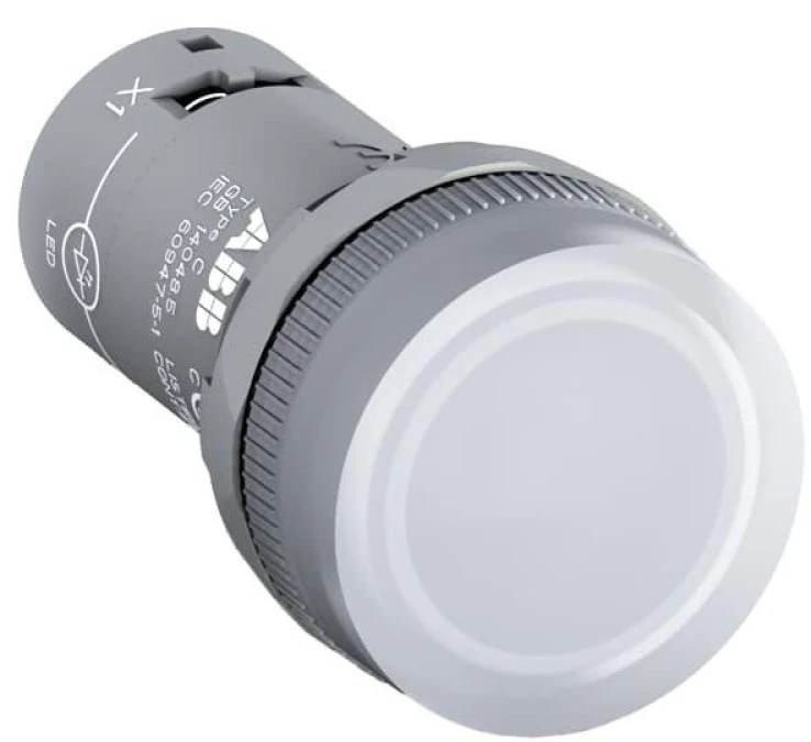 Lampka kompaktowa z diodą 22mm czarwona CL2‑501C 12V DC 1SFA619403R5018 /10szt./