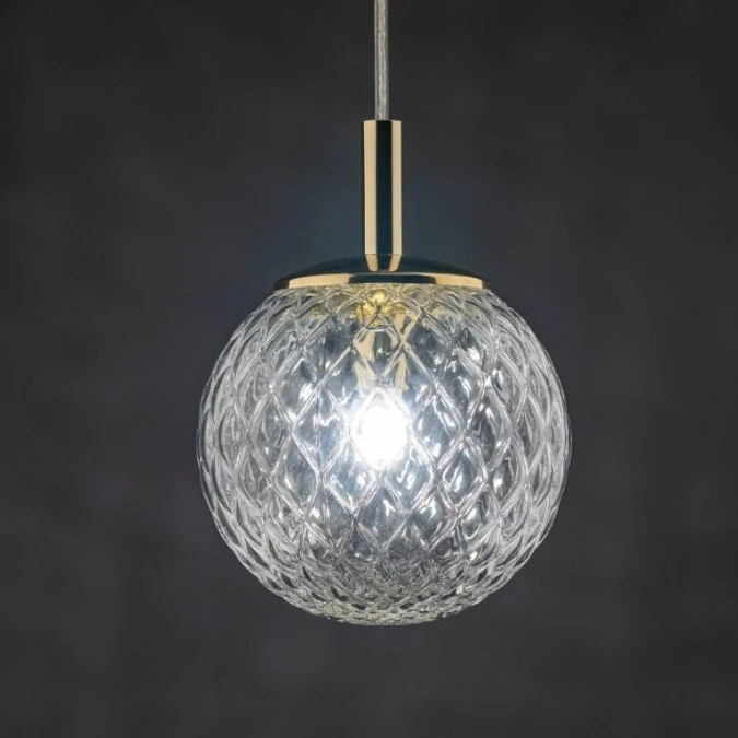 Lampa wisząca szklana śr. 14cm G9 CADIX 759 TK Lighting - obrazek 2